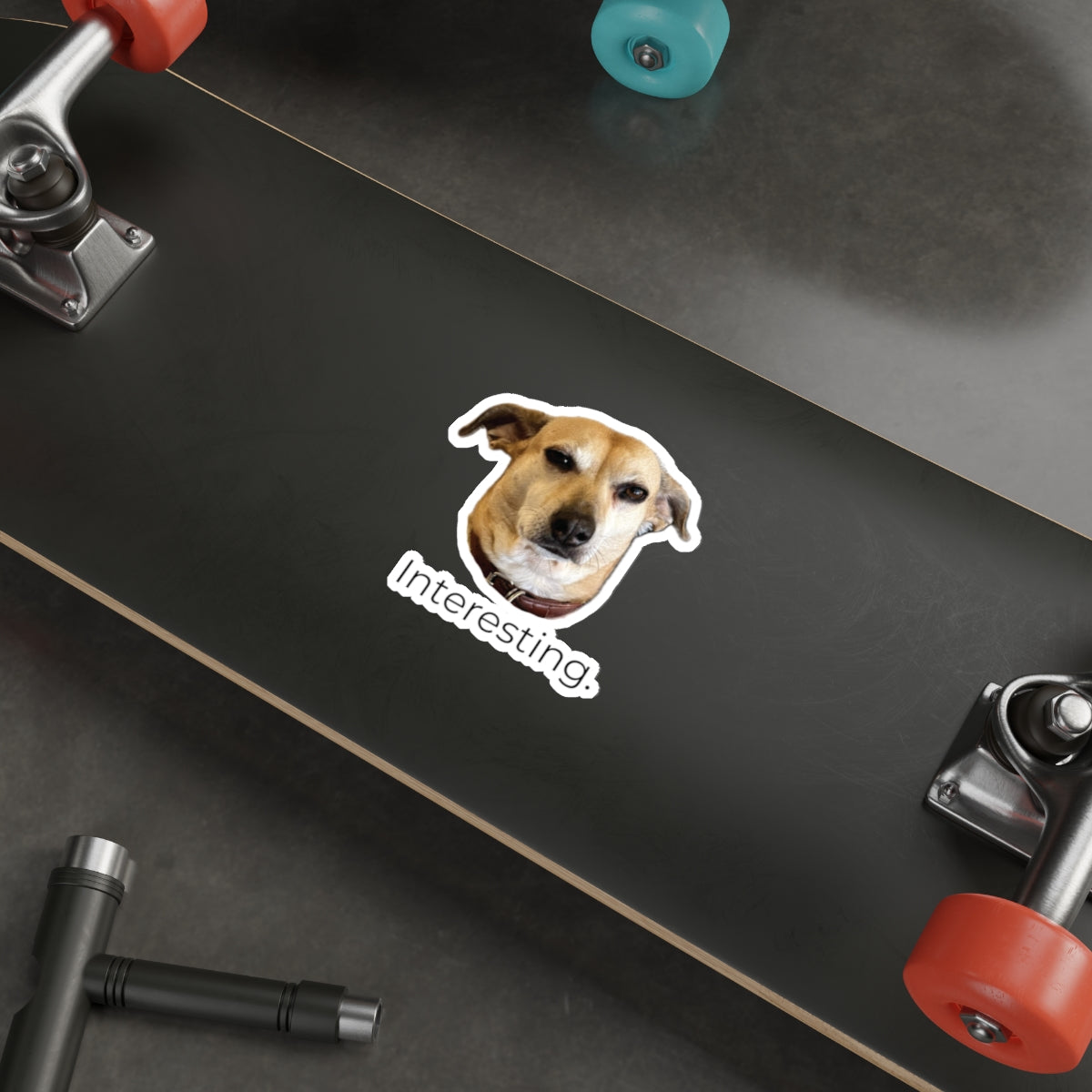 Frances “Interesting.” Die-Cut Sticker