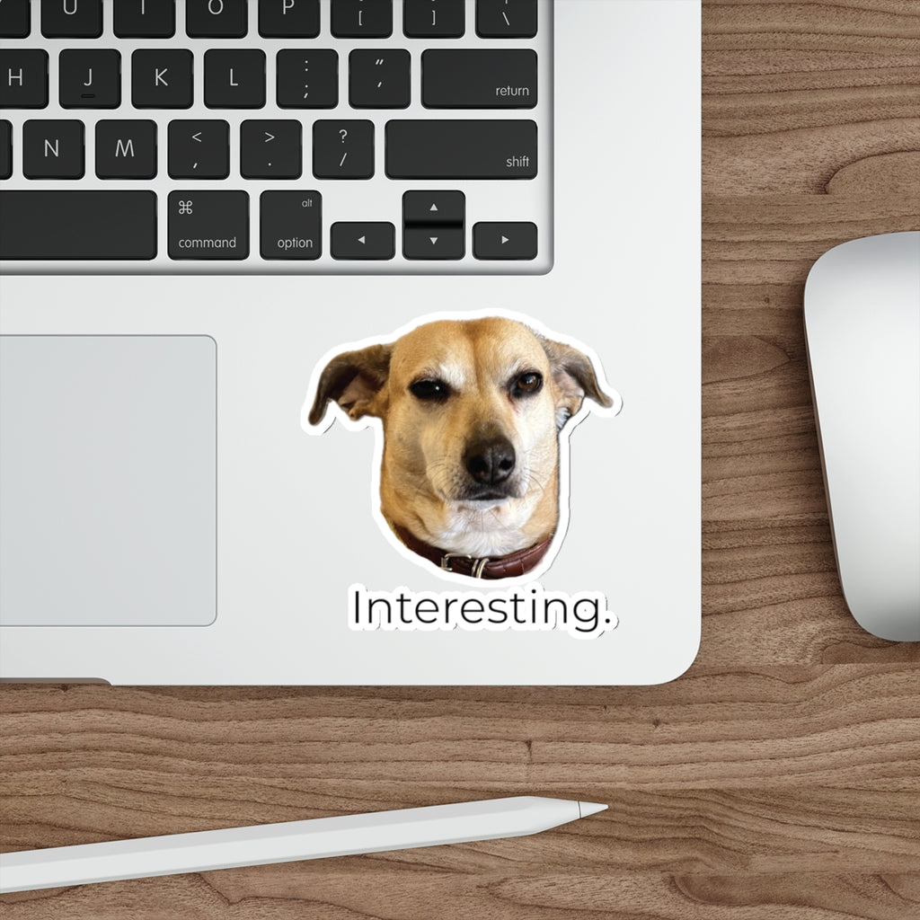 Frances “Interesting.” Die-Cut Sticker