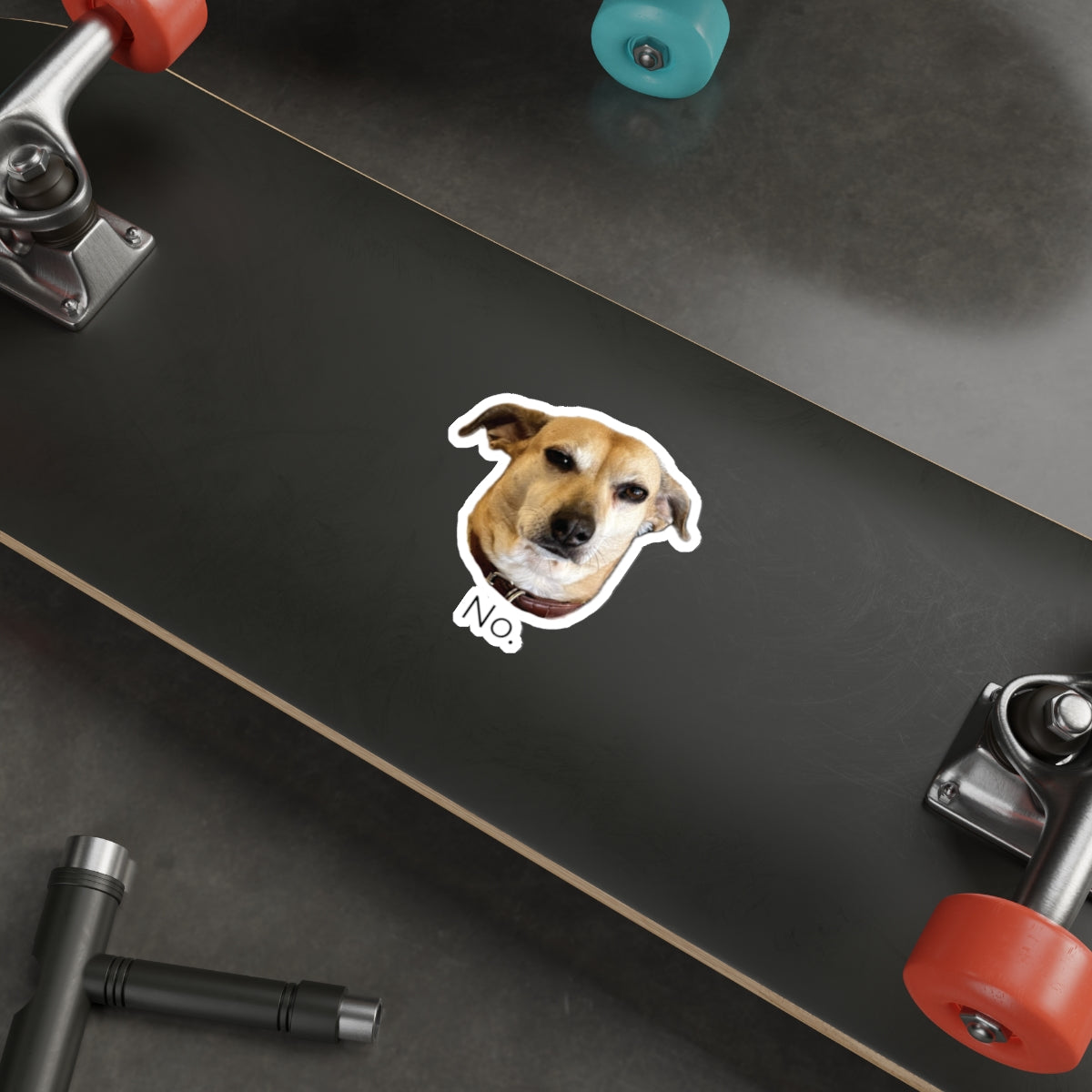 Frances “No.” Die-Cut Sticker